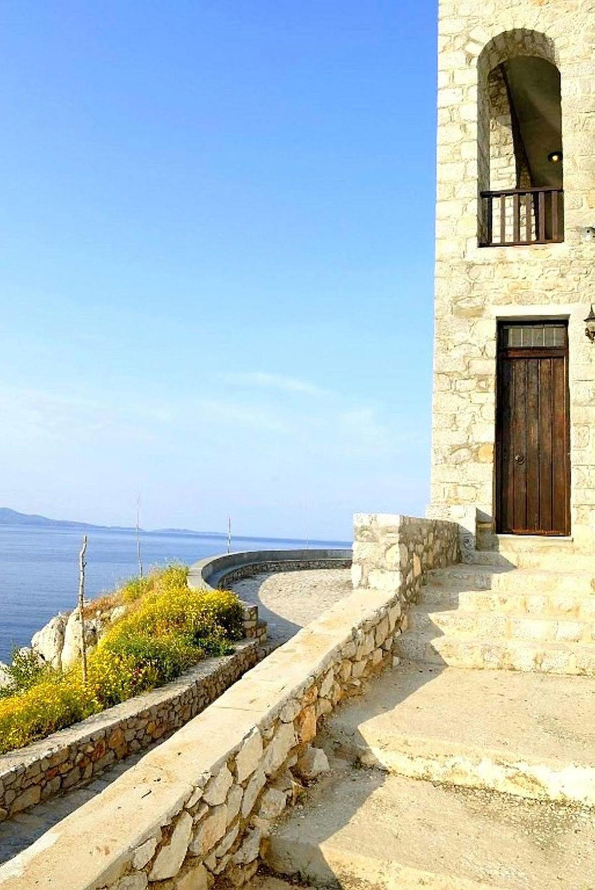 Villa Castello Đảo Hydra Ngoại thất bức ảnh