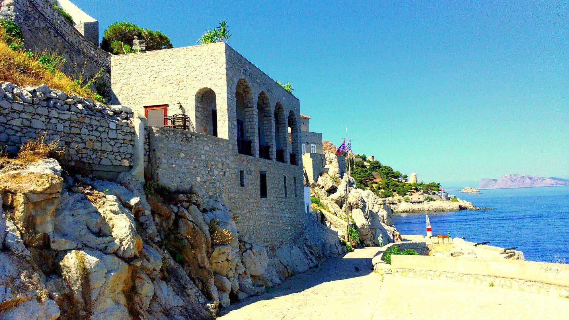 Villa Castello Đảo Hydra Ngoại thất bức ảnh
